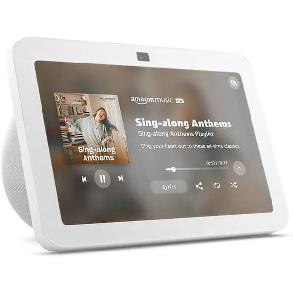 Amazon Echo Show 8 (3rd generation) + Alexa Smart Properties — whole product view