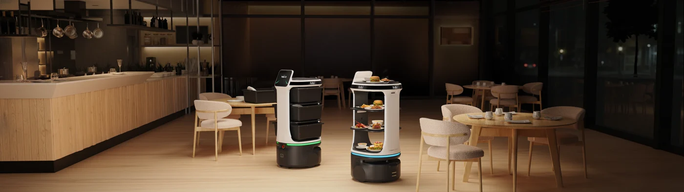 Bear Robotics Servi Plus — return used dishes