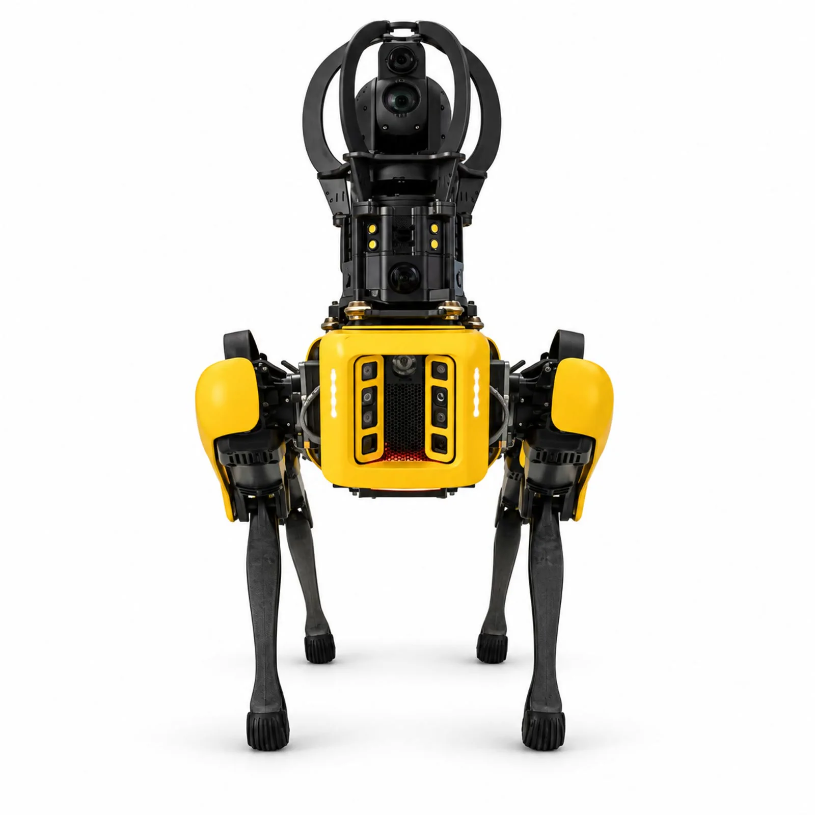 Boston Dynamics Spot with mounted inspection equipment