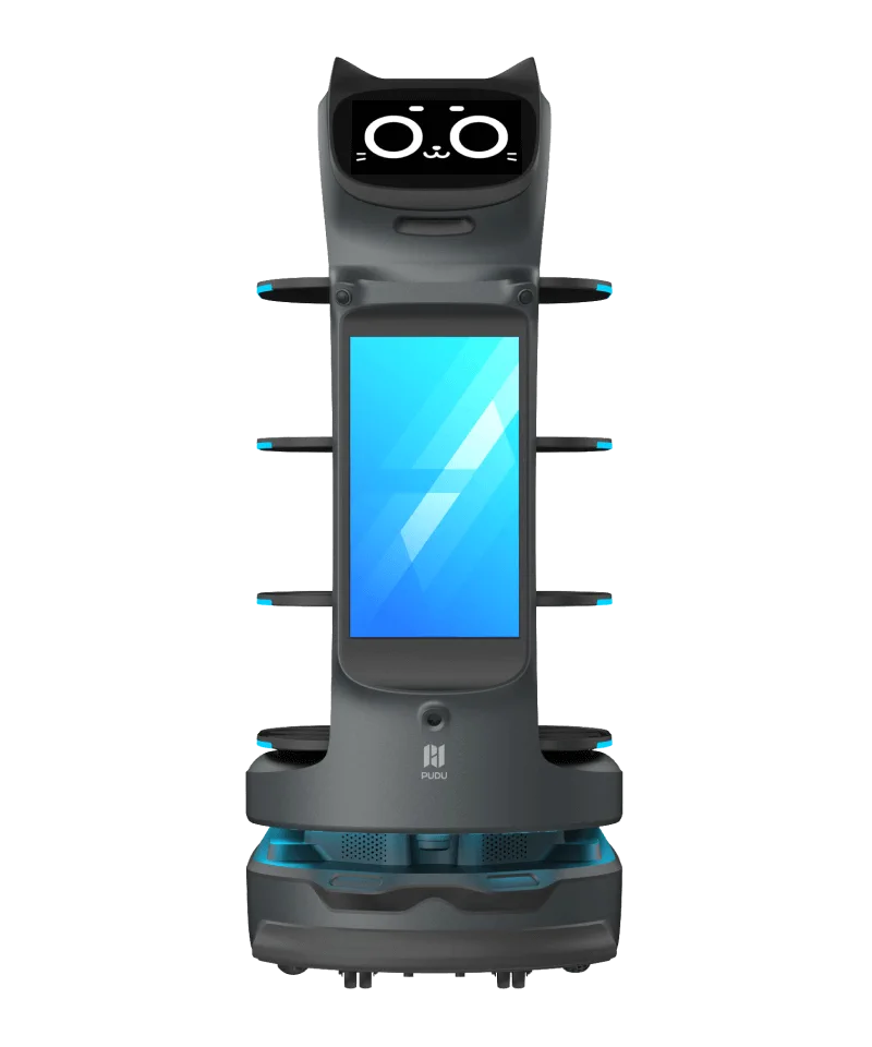 PUDU BellaBot Pro — whole product view